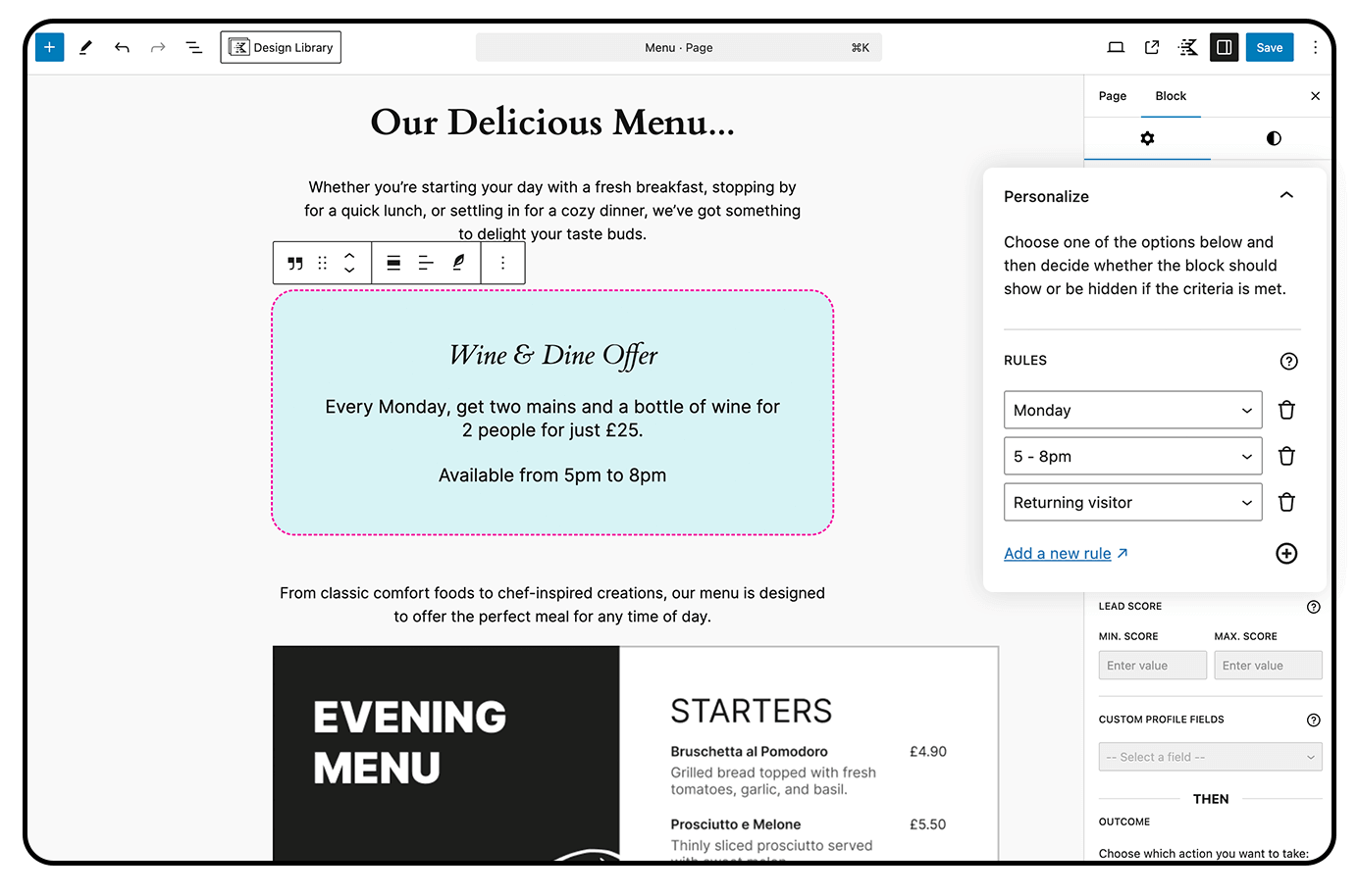 How to Combine Display Conditions for Maximum Impact | PersonalizeWP