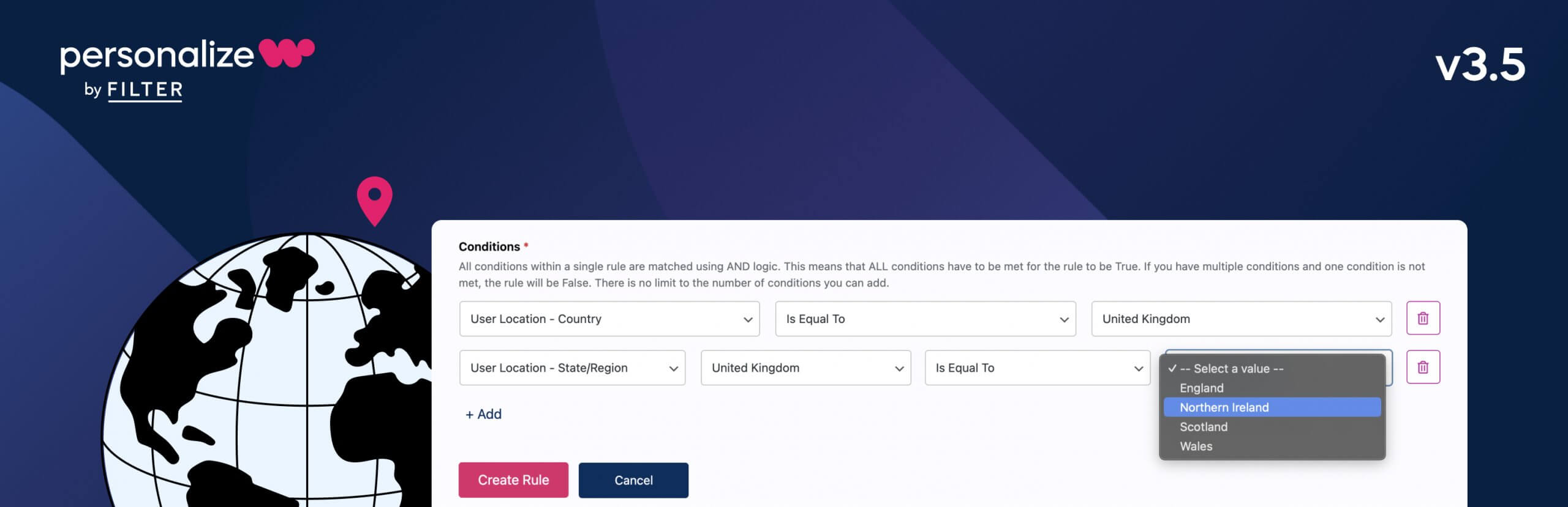 PersonalizeWP v3.5: Region-Level Geo-Location, Smarter Data Exports & UI Improvements